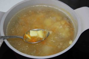 Вермишелевый суп с индейкой