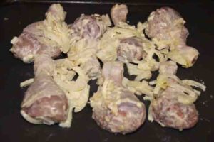 Куриные голени, запеченные в духовке