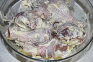 Куриные голени запеченные с картофелем