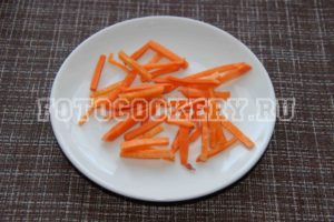 морковь соломка