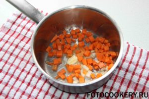 заажарка из моркови и лука