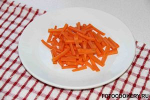 морковь брусочки