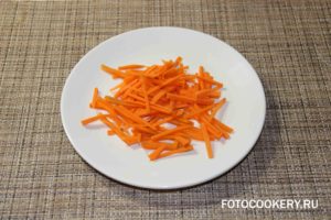 морковь соломка