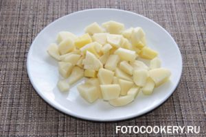 картофель средне