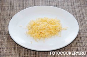 сыр на мелкой терке
