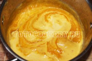Тыквенный крем-суп с картофелем